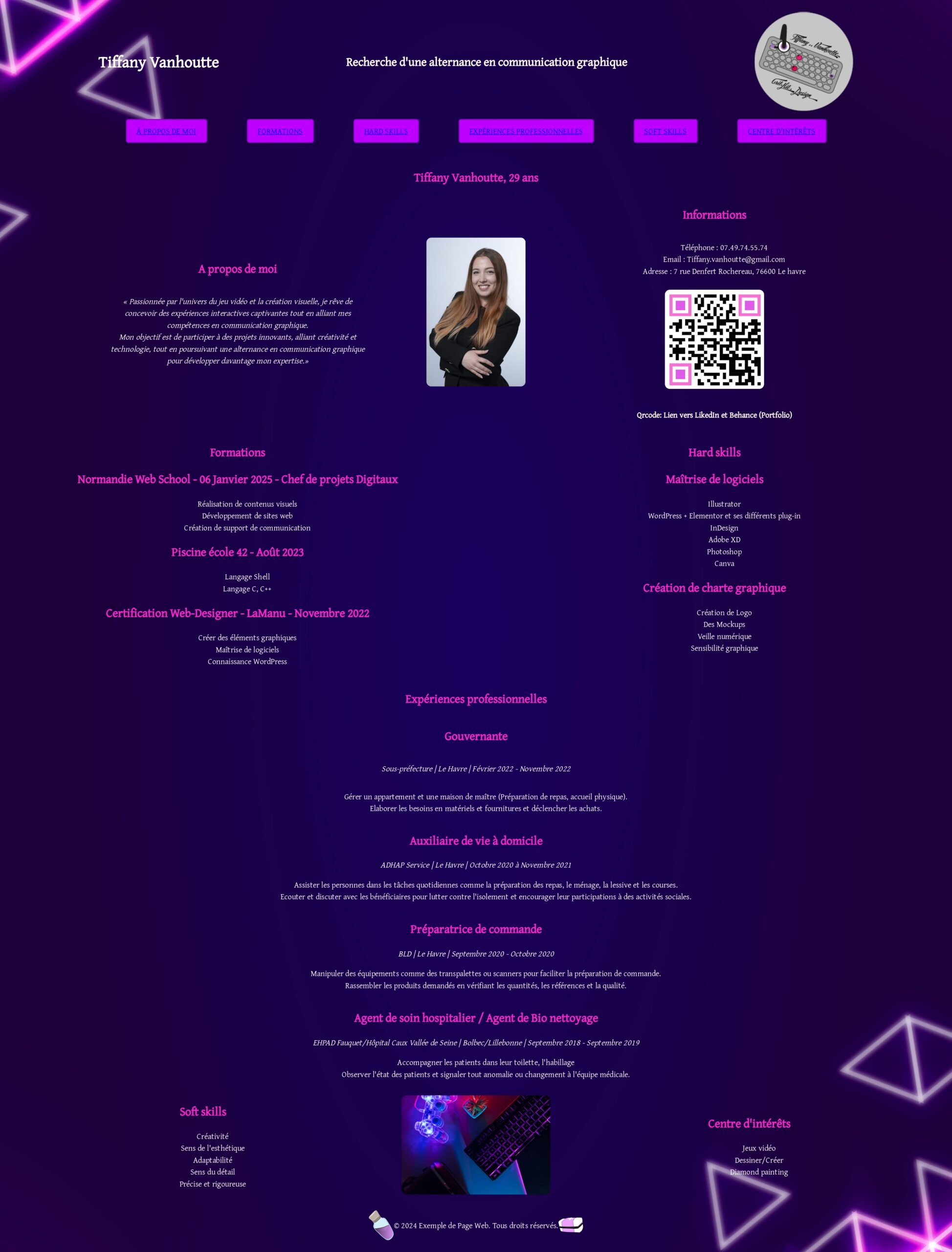 You are currently viewing Cv HTML & CSS